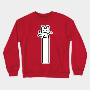 looooooong kitty Crewneck Sweatshirt